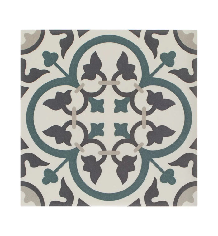 Fired Earth Infusion St Etienne 20 x 20 Patterned Porcelain Tile