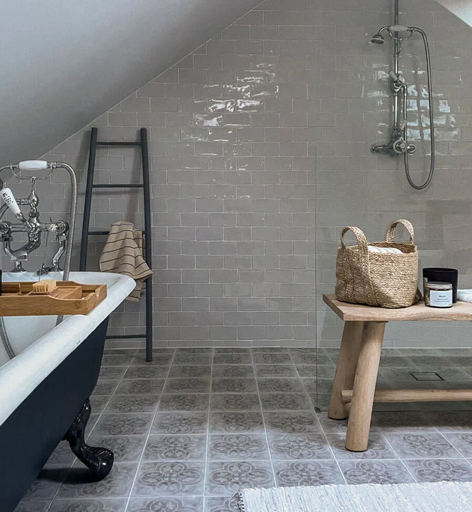 Fired Earth Istria Barban 19.7 x 19.7 Patterned Porcelain Tile