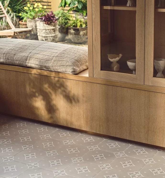 Fired Earth Jaipur Sagar 20 x 20 Patterned Porcelain Tile