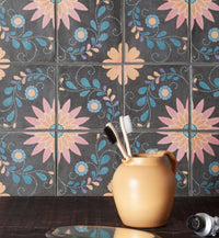 Fired Earth Kelmscott Patterned Porcelain Tiles