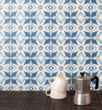 Fired Earth Kelmscott Patterned Porcelain Tiles