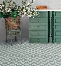 Fired Earth Kelmscott Patterned Porcelain Tiles