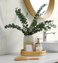 Fired Earth Kelmscott Patterned Porcelain Tiles Sample
