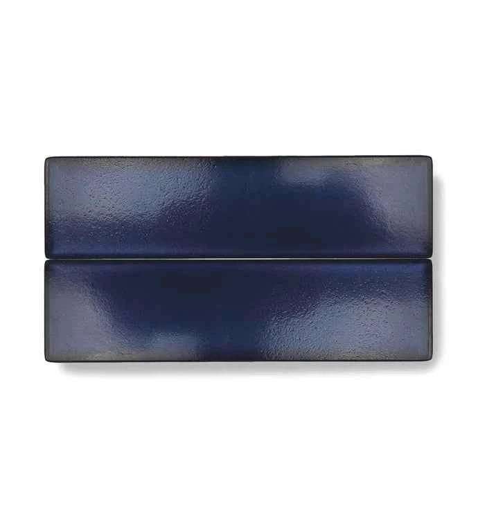 Fired Earth Kingfisher Glass Wall Tile Sample