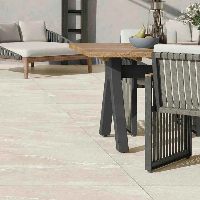 Kansas White External Porcelain - Job Lot - 5.04M2