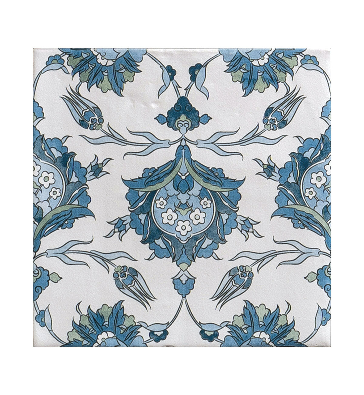 Fired Earth Kelmscott Patterned Porcelain Tiles Sample