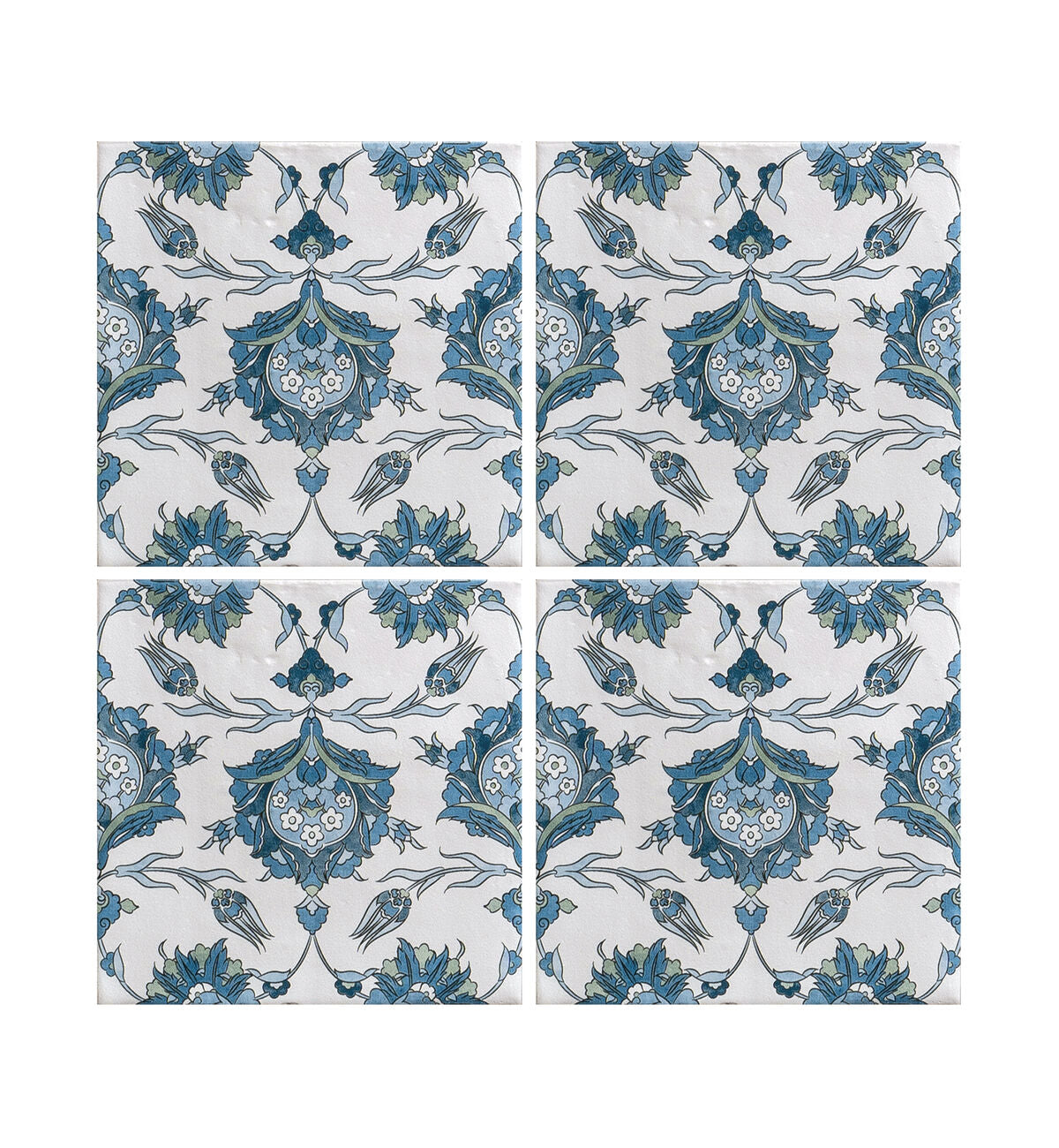 Fired Earth Kelmscott Patterned Porcelain Tiles Sample