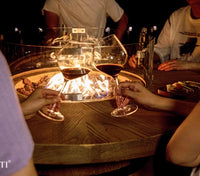 Lafite Barrel bar table, Handcrafted glass-fibre reinforced concrete