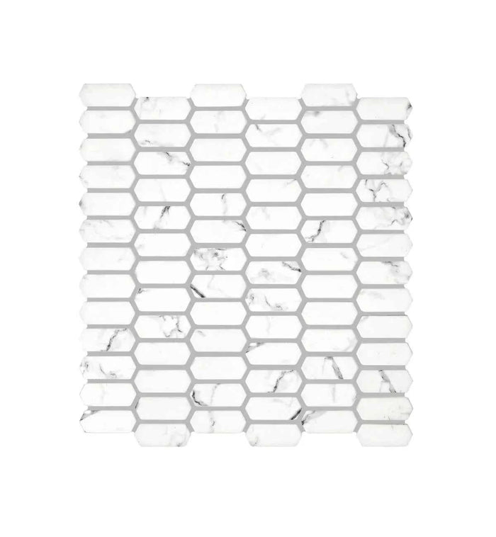 Fired Earth Malmo Picket White Mosaic