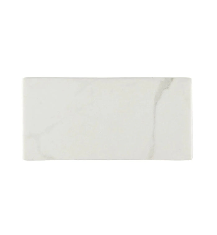 Fired Earth Malmo Base White Rectangle Tile