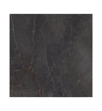 Fired Earth Milos Black 80 x 80 Marble Effect Porcelain Tile Sample