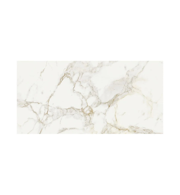 Fired Earth Milos White 60 x 120 Marble Effect Porcelain Tile