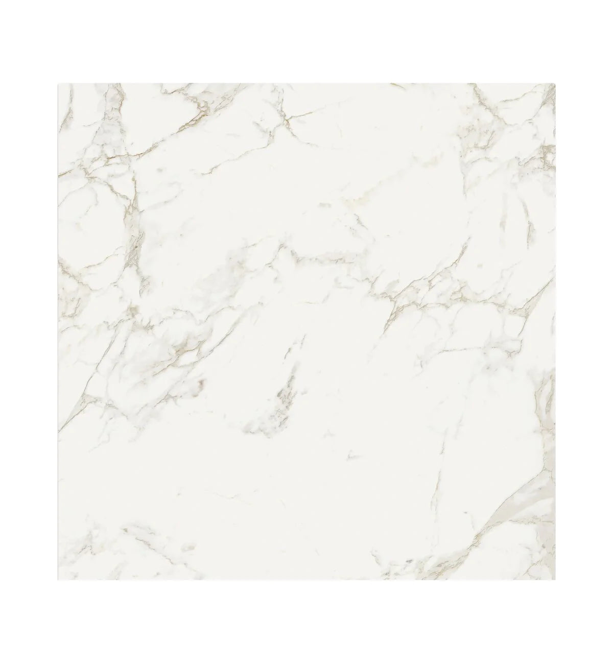 Fired Earth Milos White 80 x 80 Marble Effect Porcelain Tile Sample