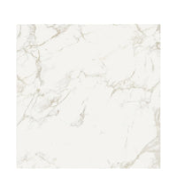 Fired Earth Milos White 80 x 80 Marble Effect Porcelain Tile Sample
