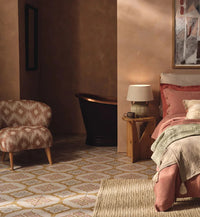 Fired Earth Jaipur Akola 20 x 20 Patterned Porcelain Tile Sample