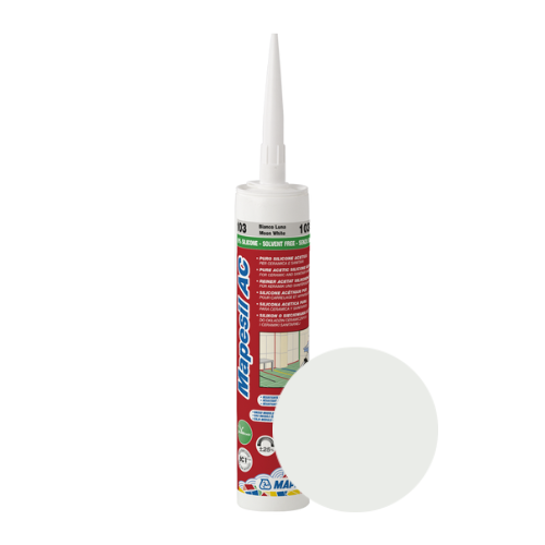 Mapei Silicone Colours - 0.2kg Moon White