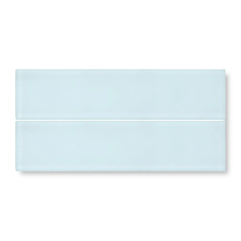 Nordic Glass Geyser Blue Tile Sample