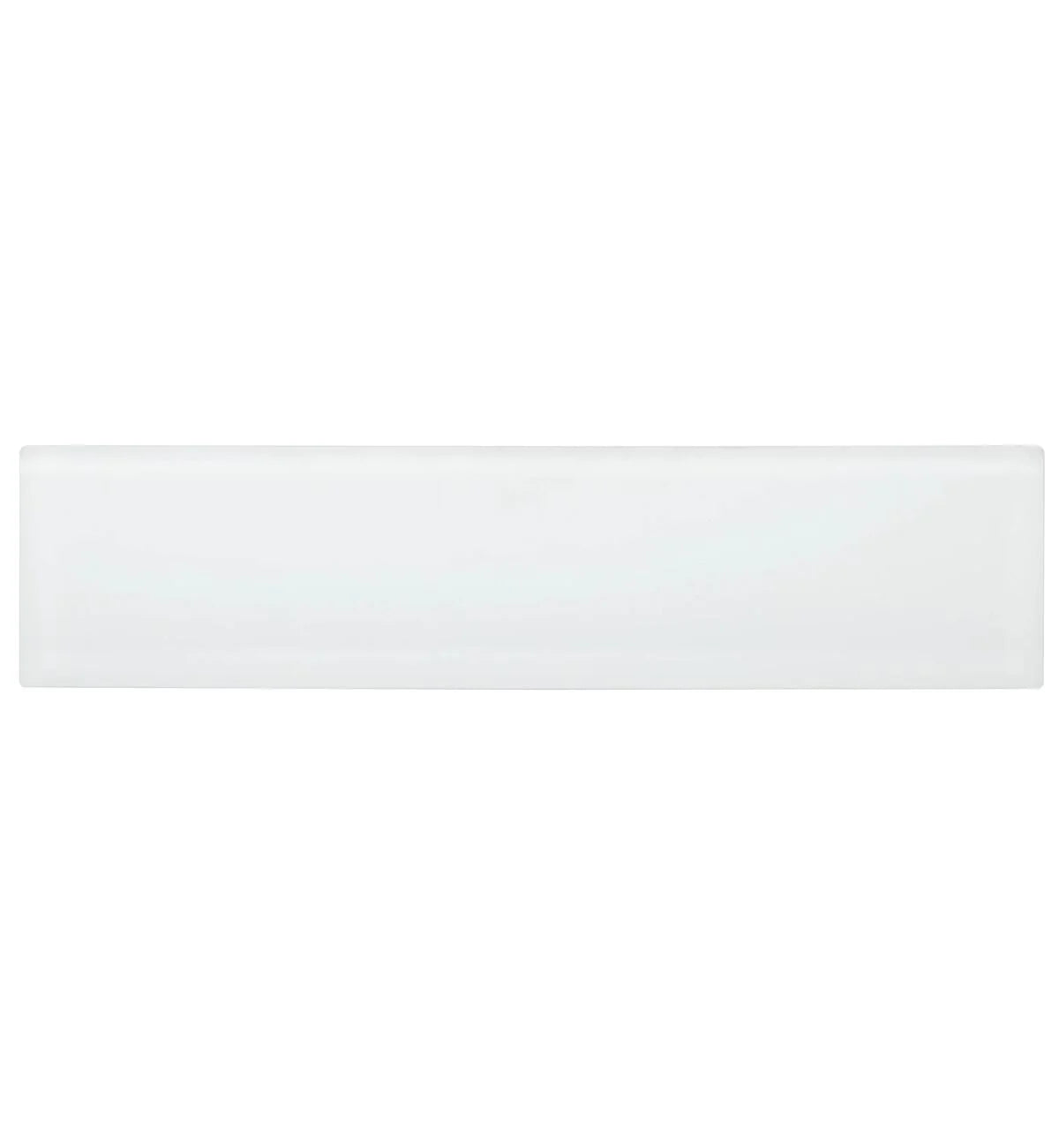 Nordic Glass Snow White Tile Sample