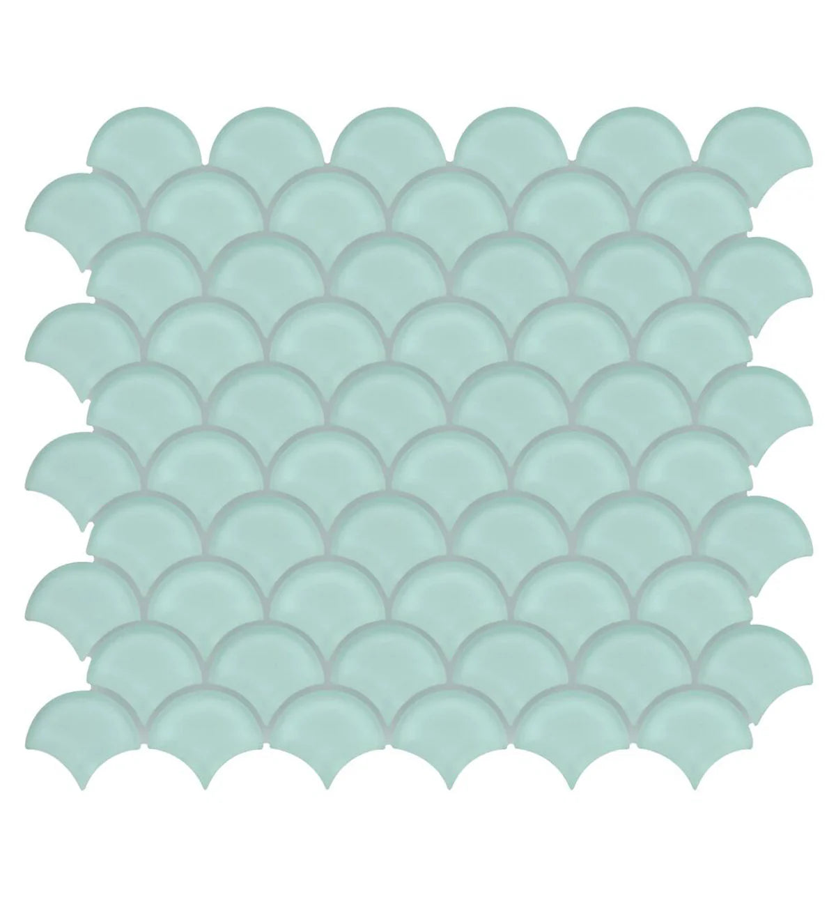 Nordic Glass Tromso Fjord Green Mosaic