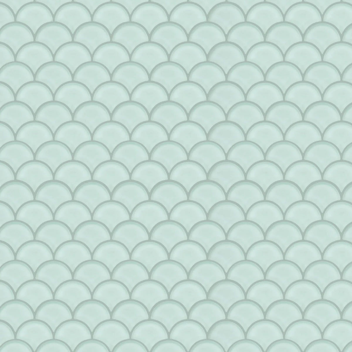 Nordic Glass Tromso Fjord Green Mosaic