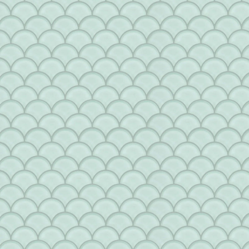 Nordic Glass Tromso Fjord Green Mosaic