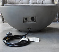 Roca Fire Bowl, Glass-fibre reinforced concrete