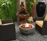 Nantucket Fire Bowl, Glass-fibre reinforced concrete
