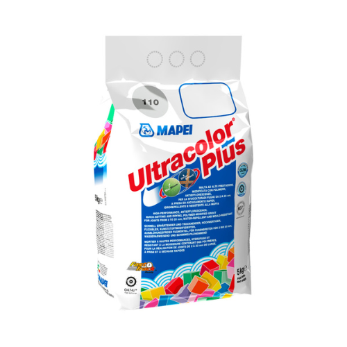 Mapei Ultracolour Plus Grout, 5kg Bag - White