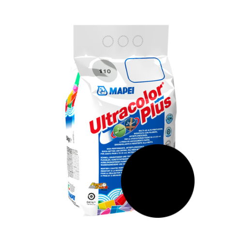 Mapei Ultracolour Plus Grout, 5kg Bag - Black
