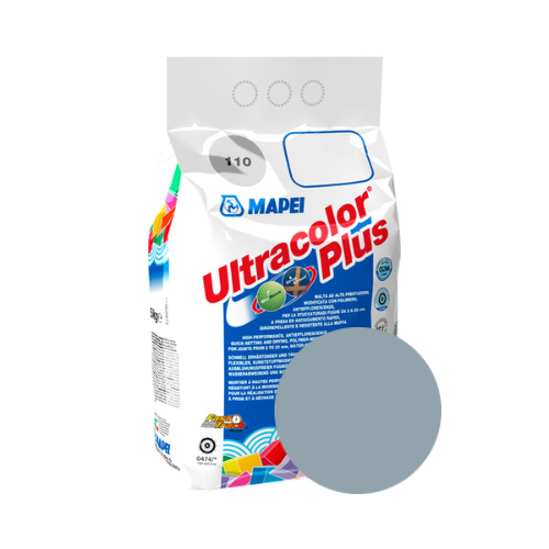 Mapei Ultracolour Plus Grout, 5kg Bag - Green Grey