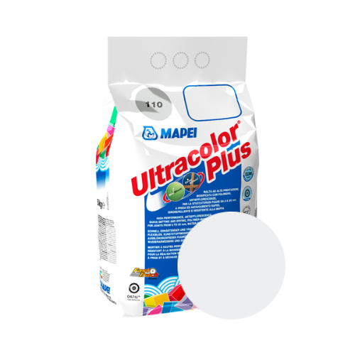 Mapei Ultracolour Plus Grout, 5kg Bag - Silver Grey
