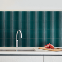 Candy Cane, Pine, £213.41/ M2 Green Tile Mosaic Tiles Ca Pietra