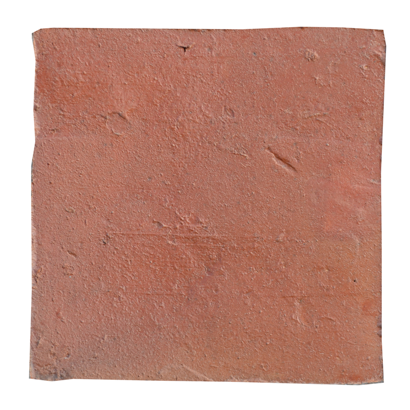Red Handmade Terracotta Floor Tiles 200x200x20mm