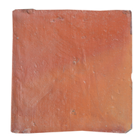 Red Handmade Terracotta Floor Tiles 340x340x25mm