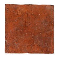 Red Handmade Terracotta Floor Tiles 340x340x25mm