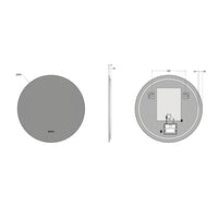 Claris Round Mirror, 4 sizes