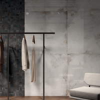 Alchemy Contemporary Porcelain, 3 sizes, Frozen, from £61.99/ M2 Contemporary Porcelain Tiles Grey Tile Caesar Ceramiche