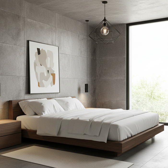 Alfresco Concrete Effect Tile Pewter 60x120