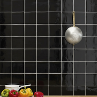 Fes Brick Porcelain Black