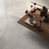 Saint Remy, Porcelain, 2 sizes, £68.22 / M2 Ivory Sale Stone Effect Sale Stone Effect Tiles White Tile Blackman Rowe