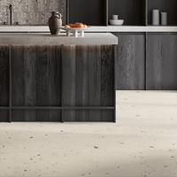 Kado, Terrazzo Porcelain, 3 sizes from £60.12 / M2 Sand Cement Concrete & Cement Effect Porcelain Tiles Contemporary Porcelain Tiles Contemporary Tile Sale Cream Tile Decorative Tiles Sale Blackman Rowe