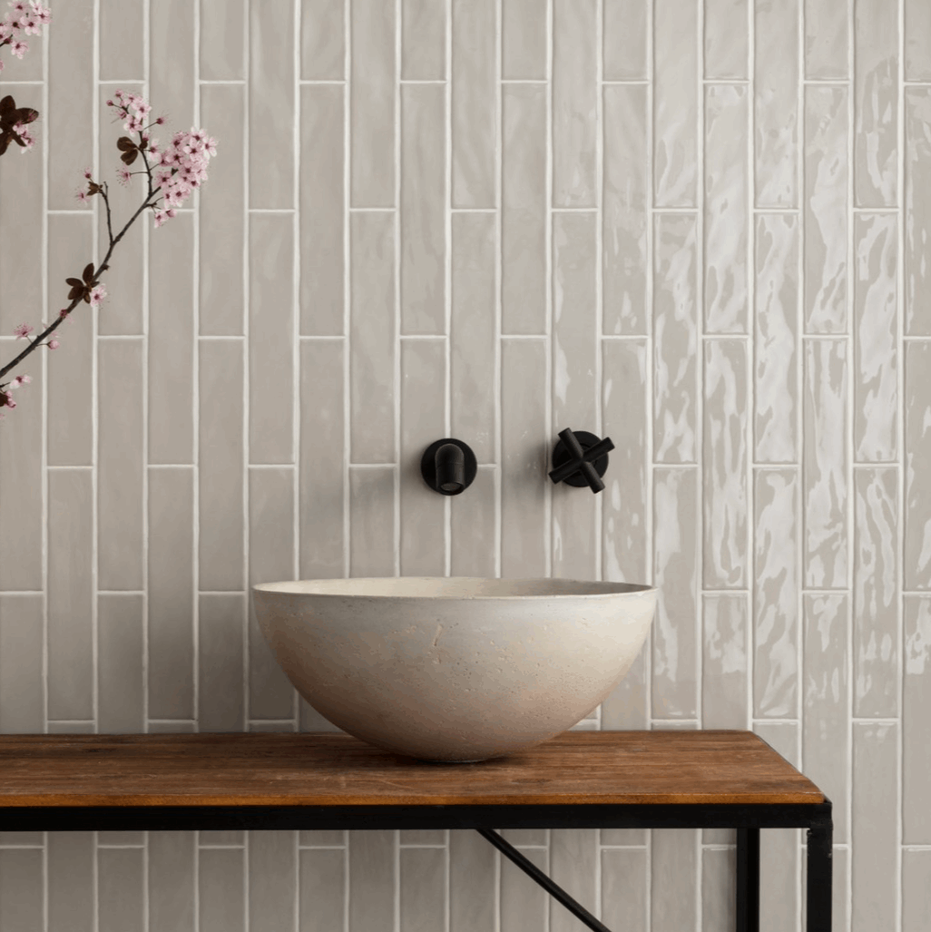 Kyushu, Brick Porcelain, £82.80 / M2 Verde Lux Contemporary Porcelain Tiles Decorative Tiles Decorative Tiles Sale Green Tile Porcelain Decorative Tiles Sale Blackman Rowe