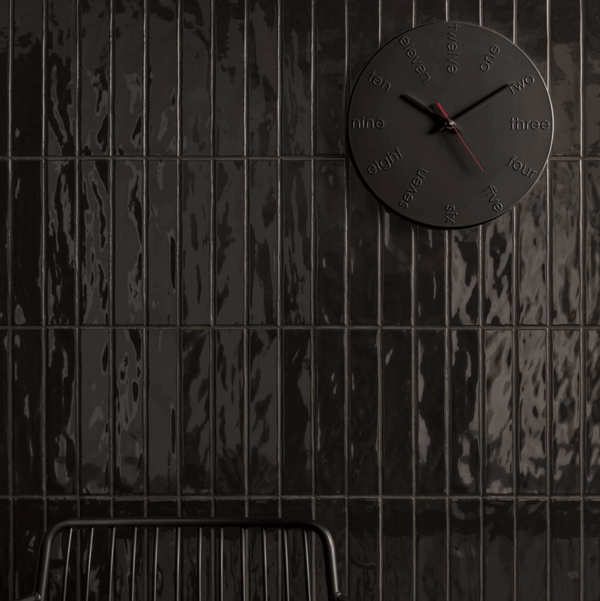 Kyushu Brick Porcelain Black Lux £82.80 / M2