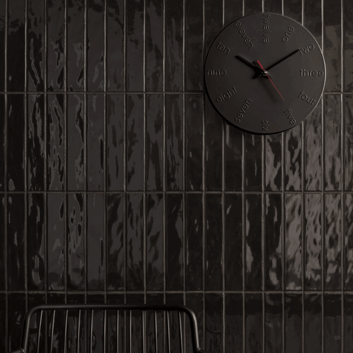 Kyushu Brick Porcelain Black Lux £82.80 / M2