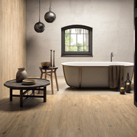 Arthis, Vapor, £50.49/ M2 Brown Tile Wood Effect Tiles Caesar Ceramiche