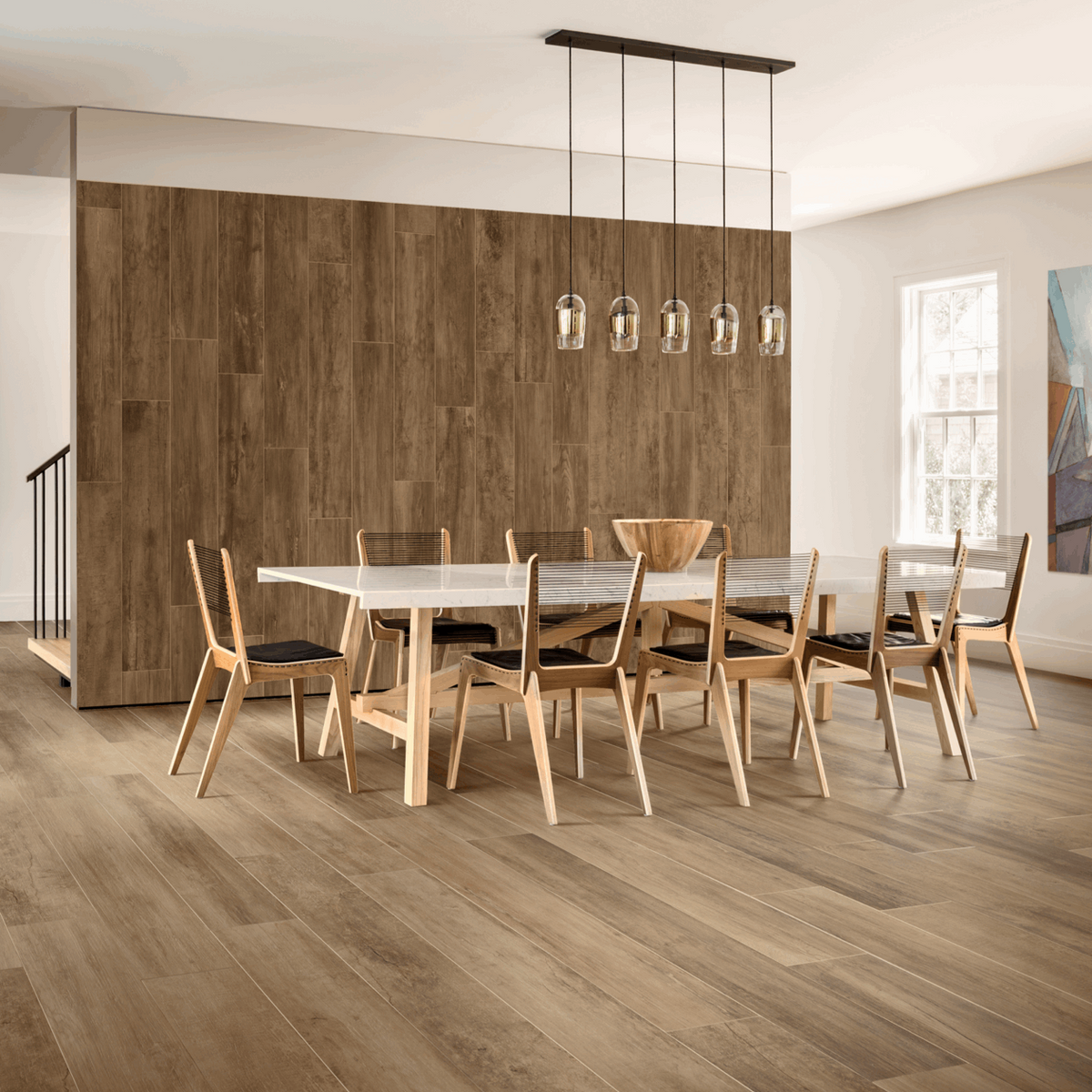 Vibe, 2 sizes Rovere, £58.99/ M2 Brown Tile Wood Effect Tiles Caesar Ceramiche