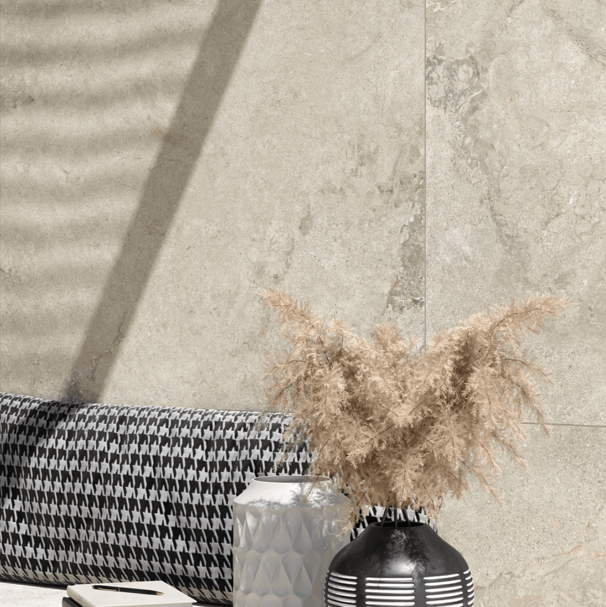 Stone Valley, Porcelain, 2 sizes, £63.36 / M2 Sale Concrete & Cement Effect Porcelain Tiles Contemporary Porcelain Tiles Contemporary Tile Sale Decorative Tiles Sale White Tile Blackman Rowe