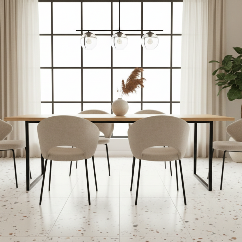 Kado, Terrazzo Porcelain, Ice Cement 60x60