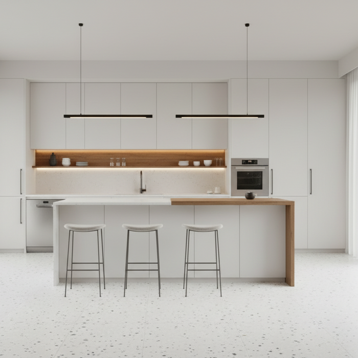 Kado, Terrazzo Porcelain, Smoke Cement 60x60