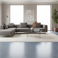 Kado, Terrazzo Porcelain, Ocean Cement 60x120